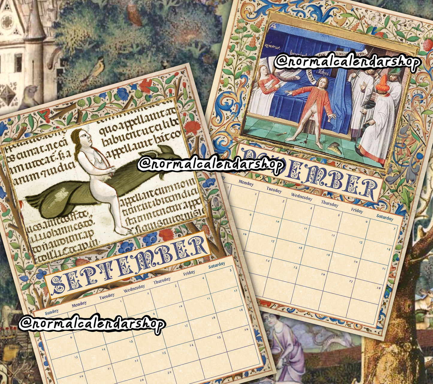 Ye Olde Phallic Portraits 2025 Calendar