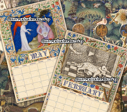 Ye Olde Phallic Portraits 2026 Calendar