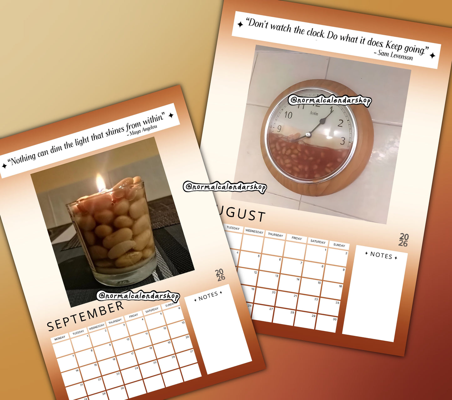 Baked Beans in Weird Places 2026 Calendar