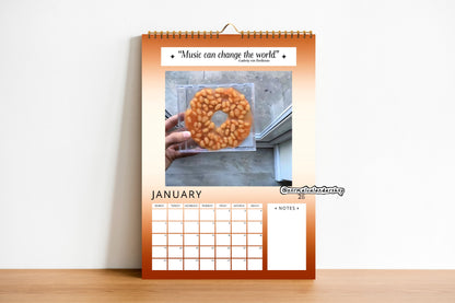 Baked Beans in Weird Places 2026 Calendar