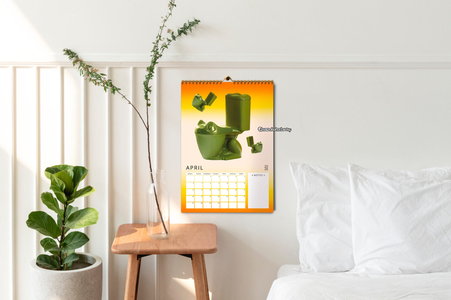 Weird Toilets 2026 Calendar