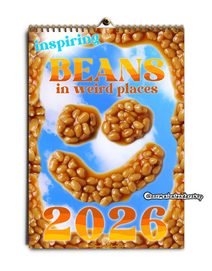 Baked Beans in Weird Places 2026 Calendar