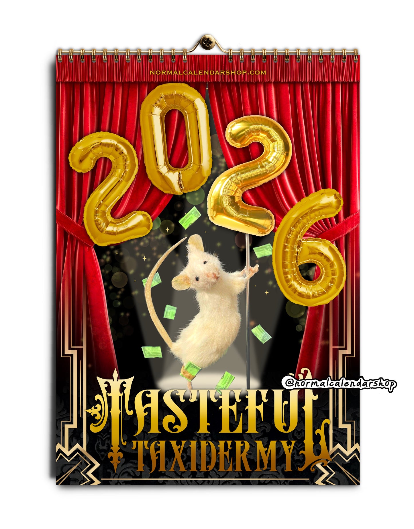 Tasteful Taxidermy Calendar 2026