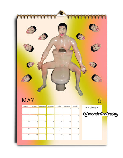 Weird Toilets 2026 Calendar
