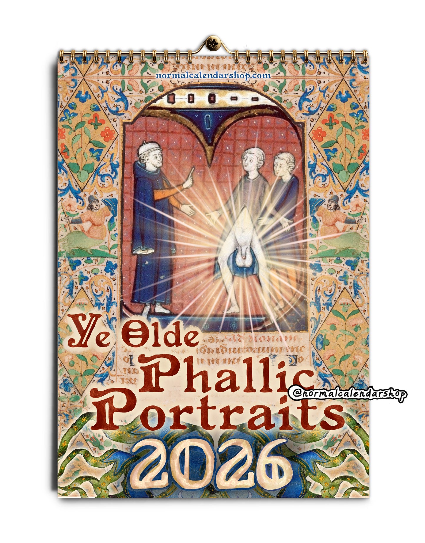 Ye Olde Phallic Portraits 2025 Calendar